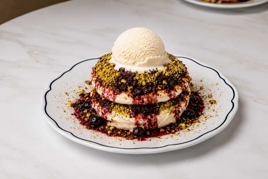 WHITE CHOC & PISTACHIO