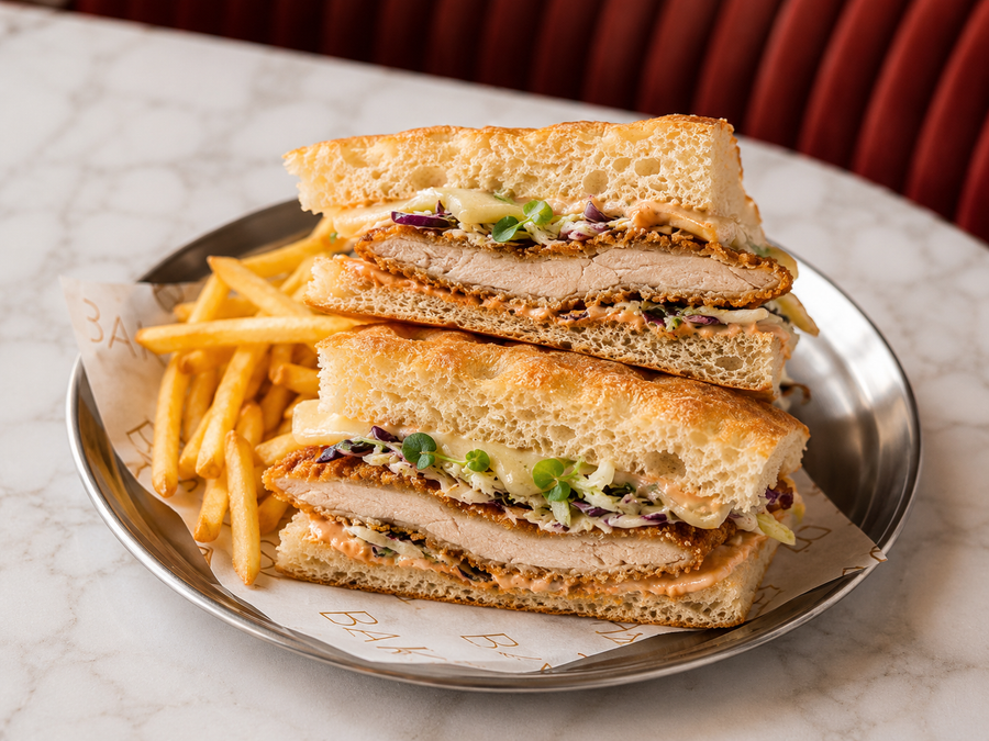 CRISPY CHICKEN SCHNITZEL